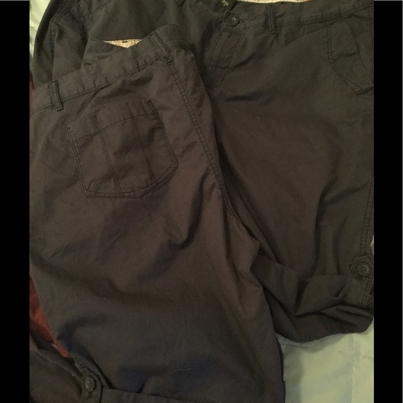 đź”»$20 AirForceBlueEB Cotton12TRollUp WalkingShorts - Picture 5 of 6